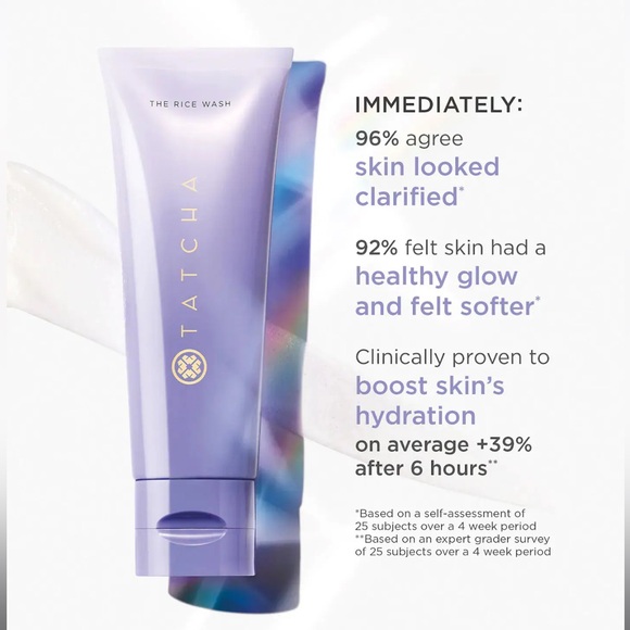 TATCHA The Rice Wash Soft Cream Cleanser— Travel Size - Picture 2 of 4